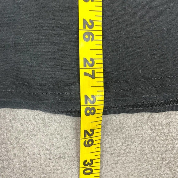 Urban Necessities Shirt Mens Large Black Puff Print Graphics TwoJsKicks Aliens - Picture 10 of 11